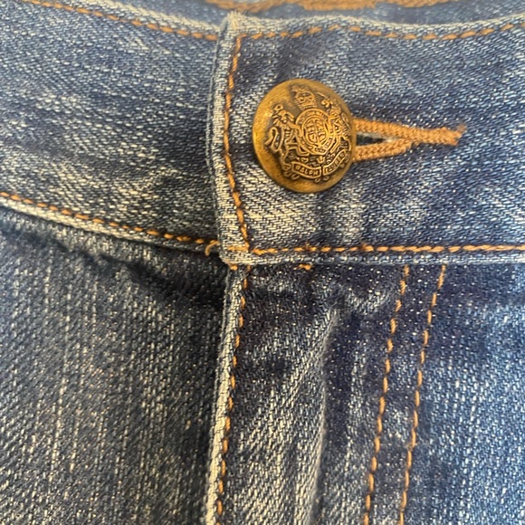 Lauren Jeans Co. Premium Floral Embroidered Jeans SZ 10 - Picture 6 of 8